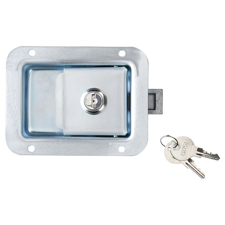 Paddle Latch, Keyed, Zinc Plated MPN:1XPB7