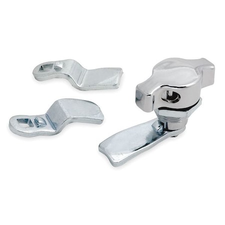 Cam Latch, Padlockable, Chrome, T Handle MPN:1XPF3