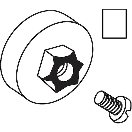 Roller, Bottom, 1/4 in W, White MPN:21-50