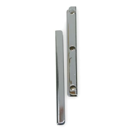 Interlocking Latch Guard, Chrome, Steel, 7