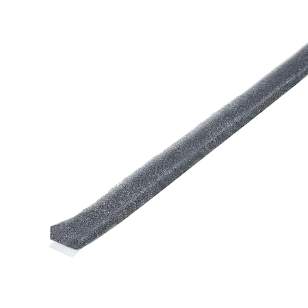 Weather Seal, PVC Foam, Gray, 17 ft L MPN:2RRE7