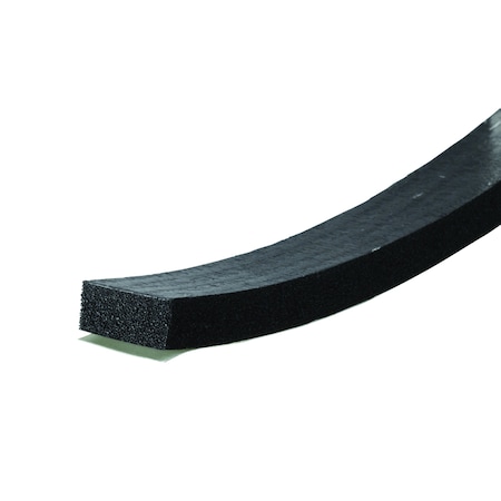 Foam Seal, 10 ft., 3/4 in. W, Black, Rubber MPN:2RRF4