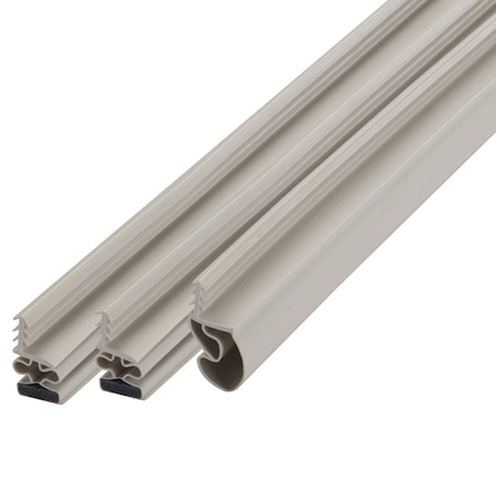 Steel Door Weatherstrip, Magnetic, Beige MPN:2RRP1