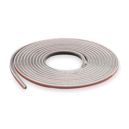 Foam Seal, 17 ft., Gray, Polypropylene Pile MPN:2RRR8