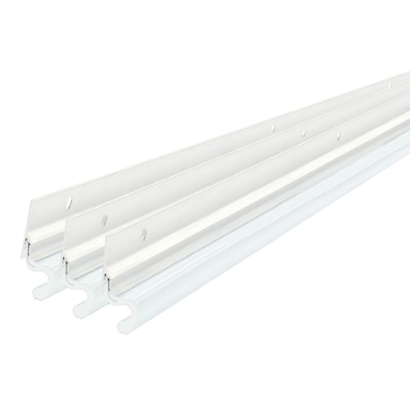 Weatherstrip, Kerf Vinyl Clad, White MPN:2RRT1
