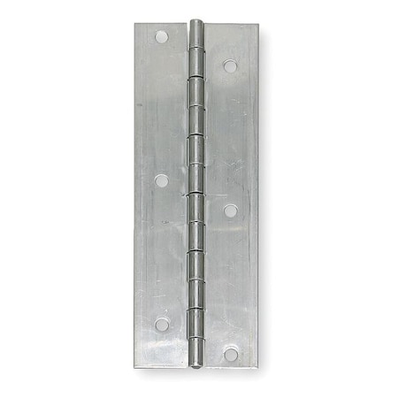 Door and Butt Hinge, Stainless Steel, Full Surface Mounting, 1 1/4 in Leaf W x 6 in Leaf H MPN:3HTR9