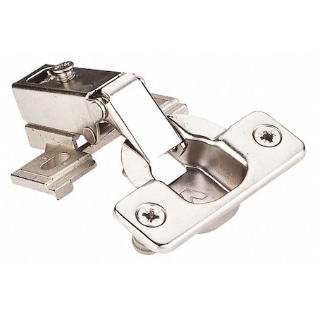 Butt Hinge, Steel, Concealed Mounting, 1 1/2 in Leaf W x 2 1/4 in Leaf H, Nickel MPN:45-407