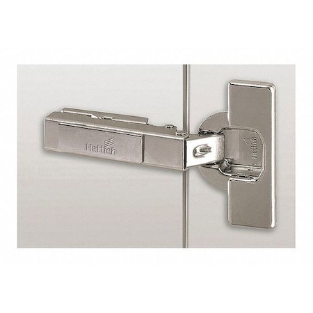 Butt Hinge, Steel, Concealed Mounting, 1 3/8 in Leaf W x 2 1/4 in Leaf H, Nickel MPN:45-420