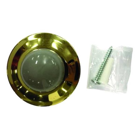 Convex Door Stop, Solid Brass MPN:4JG87