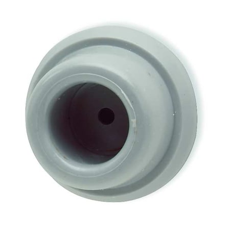 Concave Door Stop, Rubberhite MPN:4JG96