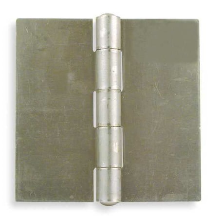 Door and Butt Hinge, Steel, Full Mortise Mounting, 1 1/4 in Leaf W x 3 in Leaf H, Steel MPN:4PA67