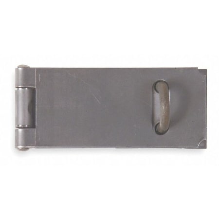 Fixed Staple Hasp, Natural, 3 1/2