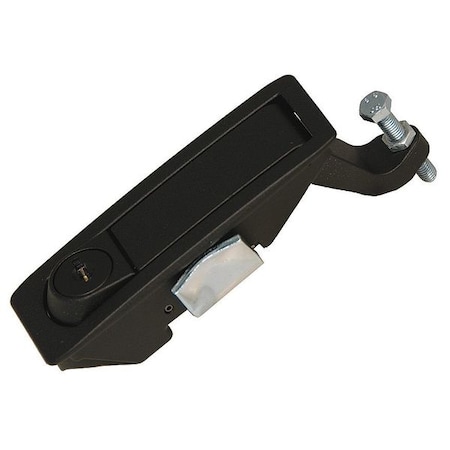 Compression Latch, Keyed, Blk Powder Coat MPN:4RRA6