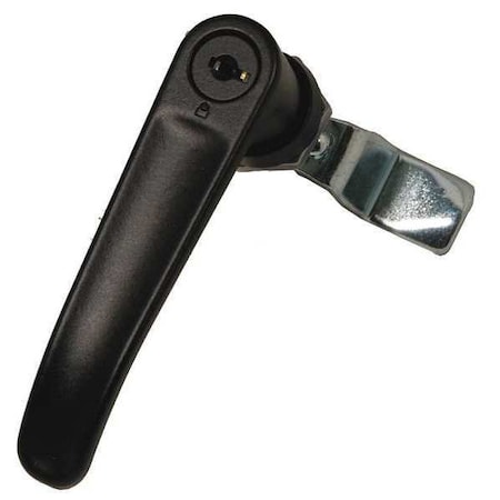 Cam Latch, Keyed, Black Powder Coated MPN:4RRG8