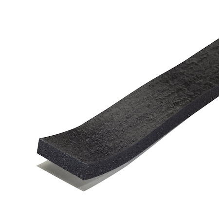 Foam Tape, 10 ft., Black, Sponge, Sold As: Roll MPN:5MFG7