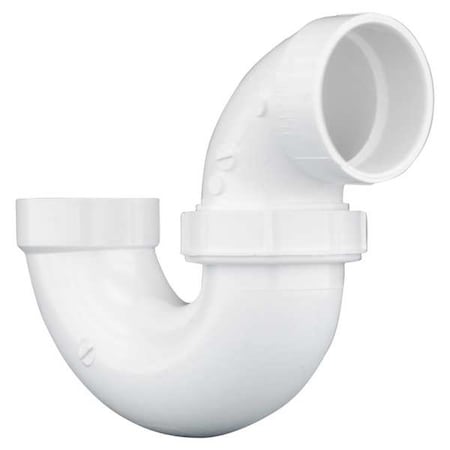 PVC, White Finish, P-Trap with Union MPN:05216