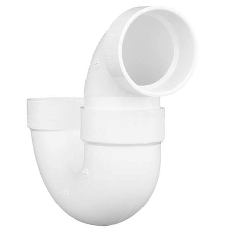 PVC, White Finish, P-Trap with Solvent Weld Joint MPN:05231