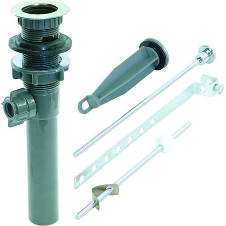Body: ABS; Flange: Stainless Steel, Pop-Up Drain, Pop-Up Assembly MPN:10908