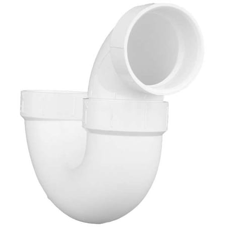 PVC, White Finish, P-Trap with Solvent Weld Joint MPN:1CNW4
