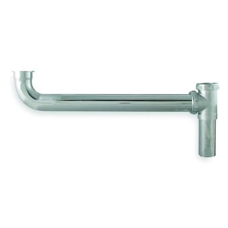 1-1/2 Dia, Brass, Chrome/Brass, Kitchen, End Outlet Waste Tee MPN:1PNR6