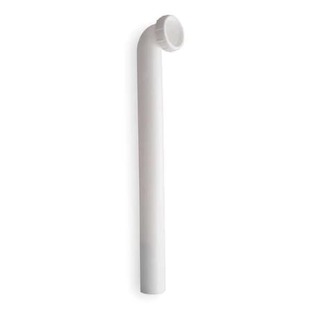 1-1/2 Dia, Polypropylene, White/Plastic, Kitchen, Waste Arm MPN:1PNY1