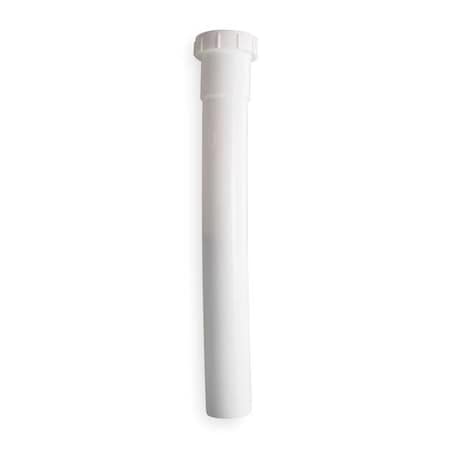 1-1/2 Dia, Polypropylene, White/Plastic, Kitchen, Extension MPN:1PNZ6