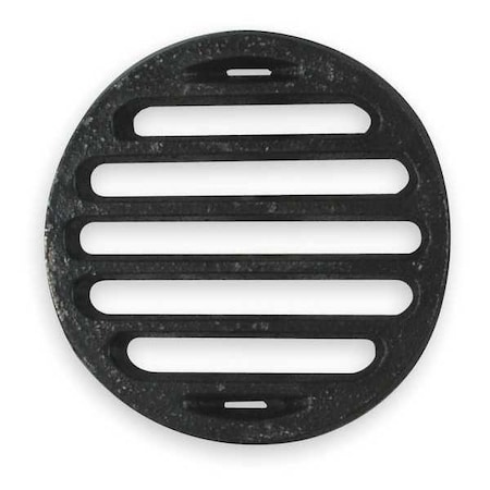 Grid, Black, Round, 3-7/8 in Dia MPN:1PPF1