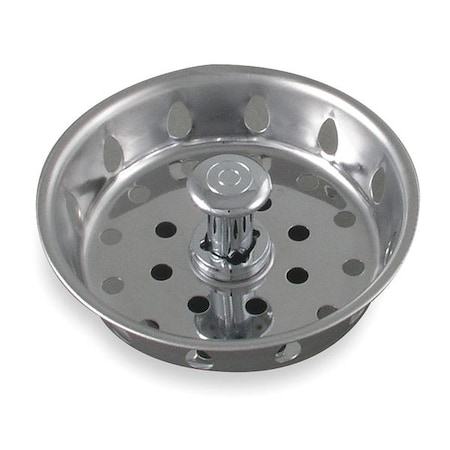 Strainer, Silver, Round, 3-13/64in Dia MPN:1PPF8