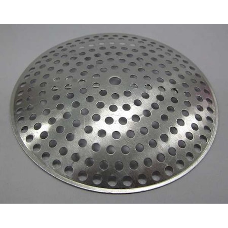 Strainer, Silver, Round, 3-1/8 in Dia MPN:1PPG6