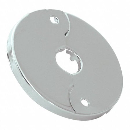 5/8 Dia, ABS, Silver, Floor and Ceiling Plate MPN:25755