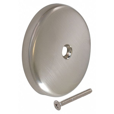Stainless Steel, Bath Drain, Overflow Face Plate MPN:35202