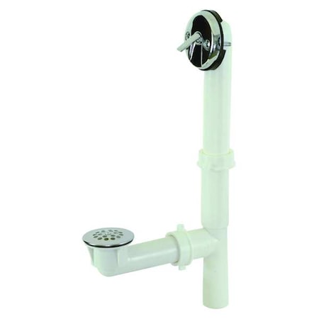 Trip Lever, Silver, Pipe 1-1/2