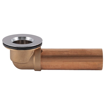 Chrome, Brass, Bath Drain, Waste and Overflow Shoe MPN:35224