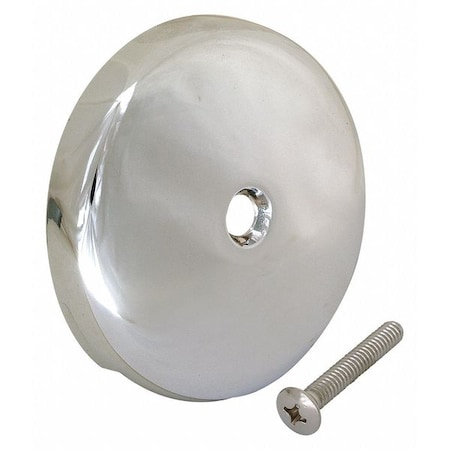 Chrome, Bath Drain, Overflow Face Plate MPN:35247