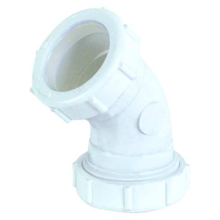 Elbow, 45 deg., Wht Drain, Slip Connection MPN:35333