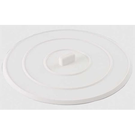DrainStopper, Rubber, White MPN:4FEW5