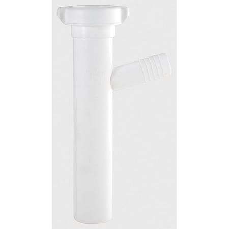 1-1/2 Dia, Polypropylene, White, Kitchen, Dishwasher Tailpiece MPN:4FEY8