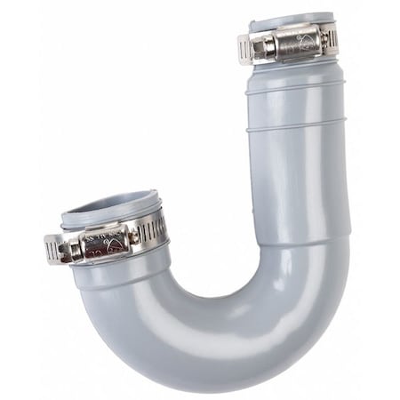 P-Trap, PVC, 1 1/2 x 1 1/4