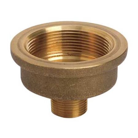 Drum Vent Adaptor, Brass, Brown, Vertical MPN:08181