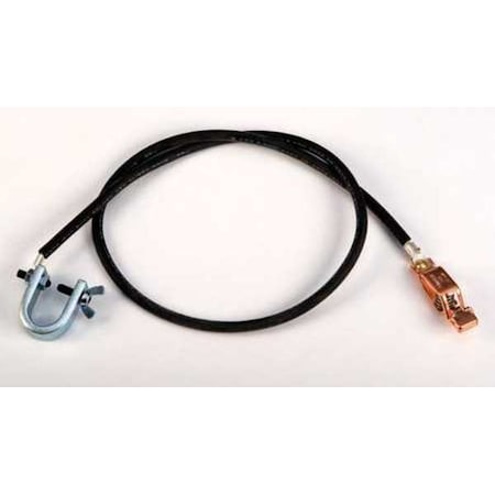 Bonding/GroundingWire, Alligator/C-Clamp MPN:08505