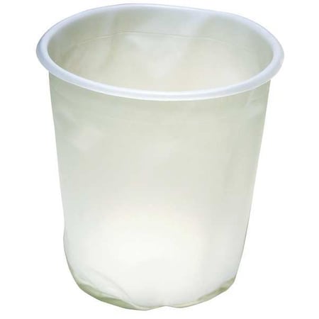 Beige High Density Polyethylene, Pail Liner MPN:2-PL-250