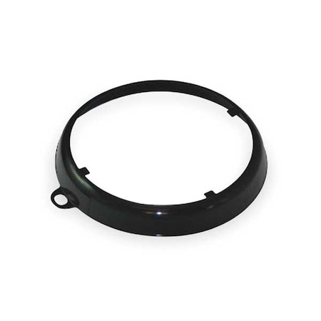 Color Coded Drum Ring, Gloss Finish, Black MPN:207001