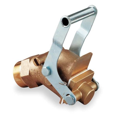 Drum Faucet, 2 In, Self-Closing, Brass MPN:272034