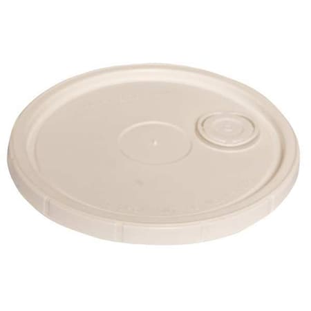 Plastic Pail Lid, White, For 34A231, 34A232 MPN:34A245
