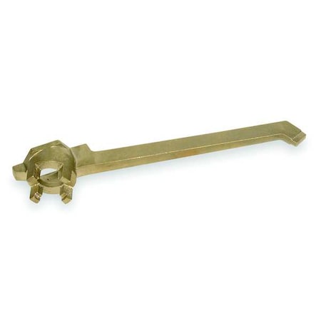 Drum Plug Wrench, 12 In. L, Offset MPN:3AY71