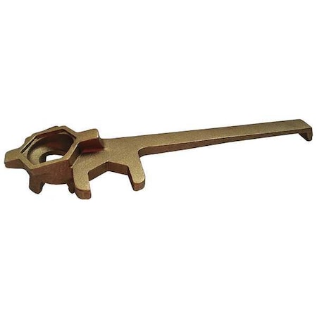 Drum Plug Wrench, Offset, Brass Alloy MPN:3AY72