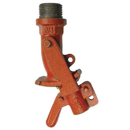 Drum Faucet, 3/4 In, Manual, Cast Iron MPN:63