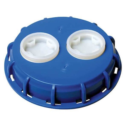 Cap, Polypropylene, Blue, 6 In. W MPN:78D