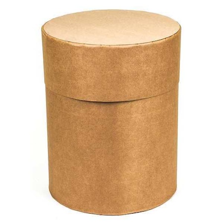 Open Head Transport Drum, Fiber, 16.5 gal, Unlined, Brown MPN:7978