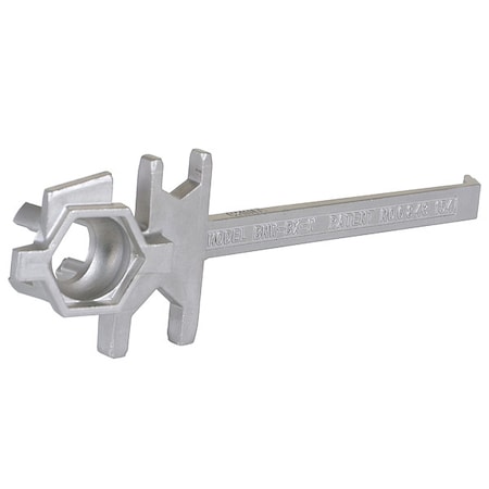 Drum Bung Wrench, Stainless Steel, 12